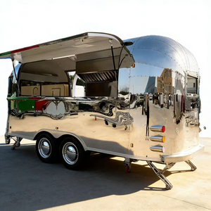 Maiche Op Maat Gemaakte Roestvrijstalen Fastfoodtrailer Voor Restaurants Bakkerijen Wijnmakerijen Hete Verkoop In De VS Voor Ijs Hotdogs - Product Image 2