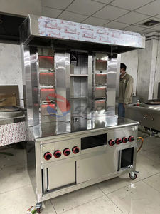 Macchina per la produzione di <span class=keywords><strong>Kebab</strong></span> facile da usare macchina per <span class=keywords><strong>kebab</strong></span> donner 8 bruciatori a Gas macchina per shawarma di tacchino - Product Image 4