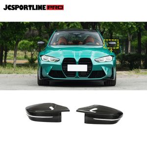 Seco de fibra de carbono espejo retrovisor para <span class=keywords><strong>BMW</strong></span> serie <span class=keywords><strong>4</strong></span> G80 M3 G82 G83 M4 2D <span class=keywords><strong>4D</strong></span> 2021-2022 agregar estilo - Product Image 1