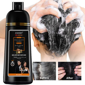 Shampoing Colorant Rapide Noir <span class=keywords><strong>Bio</strong></span> Végétal à l'Argan Naturel et <span class=keywords><strong>Bio</strong></span>, Shampoing <span class=keywords><strong>Coloration</strong></span> Express 3 en 1 - Product Image 2