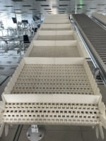 Nuova Cinghia a Catena Flessibile in Plastica Modu MF2 CC 3X75 Personalizzata, Resistente agli Agenti Chimici, Larghezza 585mm, Facile da Trasportare