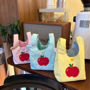 Cartoon Pattern PLA Lightweight <b>Canvas</b> Shoulder Tote <b>Bag</b> with Button Closure Double Strap <b>Large</b> Capacity for Daily Use - Product Image 2