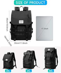 Muestra gratis nueva al aire libre 32L tamaños IPX6 Mochila Impermeable Camping Mochila impermeable con cierre superior enrollable bolsillo frontal - Product Image 5