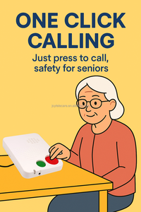 Hệ thống cảnh báo người cao tuổi thông minh cuộc gọi thoại hai chiều + giám sát từ xa | theo dõi chăm sóc người già thời gian thực, cuộc gọi khẩn cấp SOS - Product Image 4
