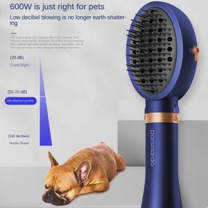 Sèche-cheveux pliable multifonctionnel pour chiens et chats avec peigne anti-brûlure et brosse <span class=keywords><strong>de</strong></span> massage pour voiture - Product Image 2
