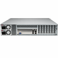 Supermicro CSE-LA25TQC-R609LP Chassis Server Rak 2U 8-Bay SAS SATA Hot Swap 3x80mm Kipas 600W 650W Catu Daya Redundant OEM 2U