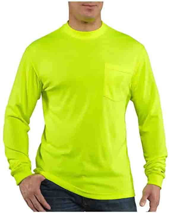 Wholesale Custom Logo 100% Polyester Quick Dry Safety High Visibility Long Sleeve Construction Work Shirts for Men