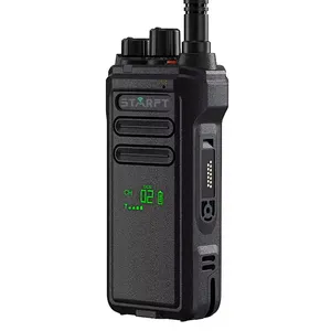 Starft TC368Plus walkie talkie genggam 10km, walkie talkie tampilan tersembunyi untuk konstruksi luar ruangan dengan IP67 tahan air