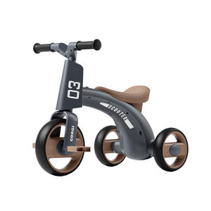 Tricycle Corgi pour enfants, blanc, 3 roues, pneus en mousse, pour enfants de 2 à 4 ans, utilisation en extérieur - Product Image 3