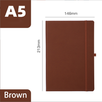 Carnet de notes de bureau personnalisé avec logo, impression personnalisée, carnet en cuir A5