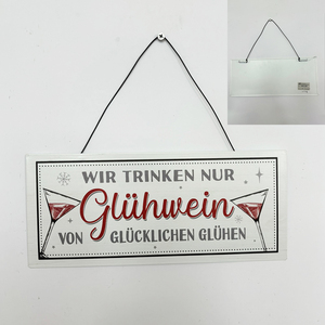 Letrero Metálico Decorativo <span class=keywords><strong>de</strong></span> Navidad para Colgar en la Pared, Impresión UV, Uso Interior y Exterior, Personalizable, <span class=keywords><strong>Regalo</strong></span> Decorativo - Product Image 2