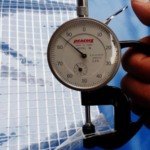 Tissu transparent en plastique de bâche de maille de PVC de cristal clair imperméable d'Anti-UV de Ncf <span class=keywords><strong>pour</strong></span> la serre agricole - Product Image 3