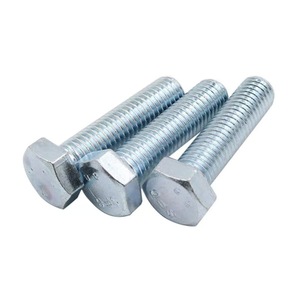 Tornillo Hexagonal Galvanizado M6-M24 Directo de Fábrica, Grado 8.8, 50mm, DIN 933, Acero al Carbono GB30, Tornillo Extendido con Cabeza Hexagonal - Product Image 2