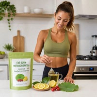 Thé Minceur Herbal Brûle-Graisse 5g x 20 Sachets Pyramidaux – Soutien Métabolique & Amincissant – Durée de Conservation 18 Mois