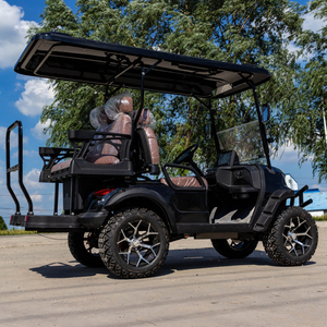 Bestselling Products Best-selling Supply 2025 Cheap 72v 150ah Golf Cart with New Design Load 4 <b>Passengers</b> for <b>2</b>+<b>2</b> Seats - Product Image 2