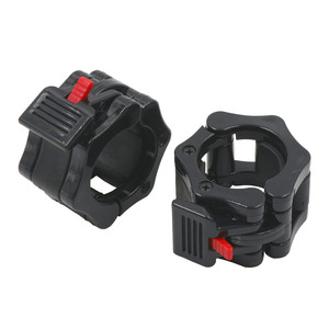 Colliers de barre d'haltères en <span class=keywords><strong>plastique</strong></span> robuste de 2 pouces, à dégagement rapide, antidérapants, paire, colliers d'exercice, verrous de plaques de poids professionnels, clips de sécurité - Product Image 2