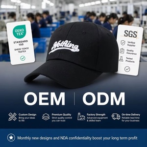 Gorra de Béisbol de 6 Paneles con Bordado 3D en Relieve, Tela de Algodón, Fábrica BSCI para Mayoristas, Estilo Urbano, Servicio OEM, Bajo MOQ - Product Image 6