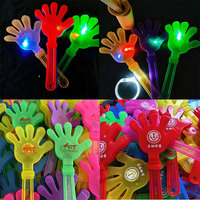 Aplaudisseurs lumineux LED, jouets sonores en plastique, accessoires de fête pour événements sportifs