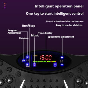 Портативная унисекс 99/120 скоростная вибрационная пластина для фитнеса - Product Image 6