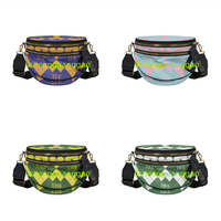 Promotion d'usine : Sac bandoulière en forme de coquille, design élégant avec lettres grecques, sac unisexe en forme de coquille, sac bandoulière de voyage en plein air