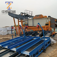 ZHONGTAI Doppelwellen-Horizontalvibrationssieb mit Motor für die Vorabtrennung von alluvialen Golderzen – Siebausrüstung