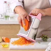 Groothandel Keuken Gereedschap Multifunctionele Groente Rasp 4 Side Groente Kaas Rasp Citroen Zester