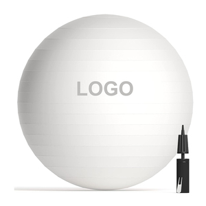 Balle de yoga épaisse anti-éclatement avec logo personnalisé, équilibre suisse, pilates, entraînement de gymnastique, stabilité de la <span class=keywords><strong>grossesse</strong></span>, fitness, ballons d'exercice avec pompe - Product Image 1