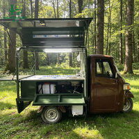 Tricycle de vente ambulante personnalisé de haute qualité pour hot-dogs et en-cas