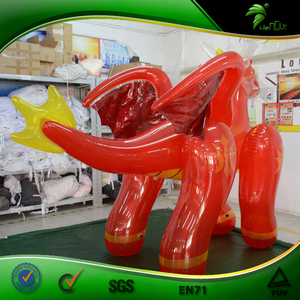Dragón gigante inflable paseo de los animales en los traje de la mascota para adultos piscina flotador dragón inflable SPH juguete - Product Image 3