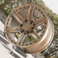 Vente flash - Jantes en alliage forgé légères haute performance de 17, 18 et 20 pouces pour tout-terrain - 6x139.7 114.3 PCD Beadlock - Jeep Wrangler JL JK