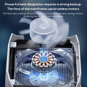 Refroidisseur de téléphone pour jeux MEMO DL19, haute puissance de refroidissement 48W, refroidissement liquide, radiateur pour téléphone mobile IOS Android - Product Image 2