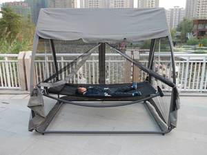 <span class=keywords><strong>Hamaca</strong></span> de mimbre para patio exterior, asiento doble de 3 personas, columpio colgante para jardín y patio, nuevo diseño - Product Image 5