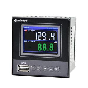 MPR400A: เครื่องบันทึกอุณหภูมิและความชื้นแบบไร้กระดาษ จอ LCD ขนาดกะทัดรัด รองรับหลายช่องสัญญาณ 2 ช่องสัญญาณ  พร้อมพอร์ต RS485/รีเลย์  สามารถตั้งค่าการใช้งานร่วมกับ PLC ได้ - Product Image 1