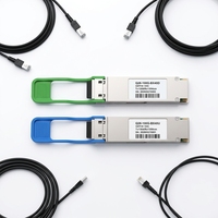Nouveau module fibre optique QSFP-100G-40KM BIDI à fibre unique, compatible avec les grandes marques d'équipements (paire)