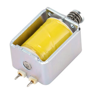 Lange slag solenoïde 0.2A 2.5W DCR 57.6Ω elektromagneet 100%ED RoHS duw-solenoïde miniatuurmotoren mini lineaire actuator - Product Image 3