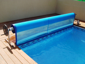 2023 taille personnalisée matériau PE de haute qualité couverture de <span class=keywords><strong>piscine</strong></span> à bulles de natation forme rectangulaire ou ronde pour une utilisation en extérieur - Product Image 3