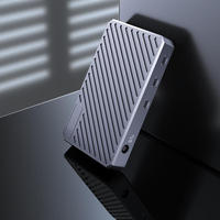 Thunderbolt 3/4 Hub 4-in-1 langsung dari pabrik, stasiun Dok M2 USB-C kustom untuk Laptop Mac