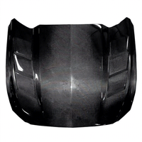 Capot moteur en fibre de carbone de style A pour kit carrosserie FORD MUSTANG 2015 2016 2017