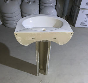 Vente en gros à prix réduit de toilettes et de lavabos sur pied en porcelaine, ensembles de salle de bain en céramique, accessoires, design de toilettes, toilettes modernes - Product Image 6
