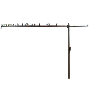 Sản phẩm phổ biến mạ kẽm đèn giao thông cực với đôi tiếp cận cánh tay cho đường - Product Image 4