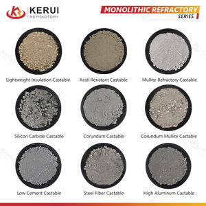 KERUI semen tahan api CA50 CA70 CA80, semen tahan api Alumina tinggi tahan api untuk tungku industri - Product Image 6