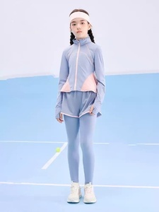 Combinaison de sport pour filles, respirante et à séchage rapide, pour le badminton, le <span class=keywords><strong>tennis</strong></span>, le yoga, printemps-automne - Product Image 5