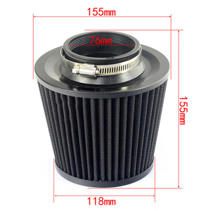 Bộ Lọc Không Khí Hình Nón Hiệu Suất Cao 76MM Hiệu Suất Phụ Tùng Ô Tô Phổ Thông AUSO Hepa Cho Xe Hơi Phổ Thông - Product Image 2
