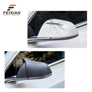 Spiegelkappen van carbon fiber voor Tesla Model <span class=keywords><strong>3</strong></span> 2019-2025 Highland, geüpgraded - Product Image 4