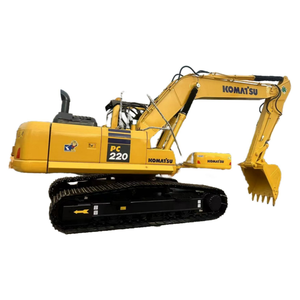 Maquinaria de movimiento de tierra de segunda mano Komatsu usada, excavadora sobre orugas de 22 toneladas de potencia fuerte PC160 PC200 PC220 PC240 a la venta - Product Image 1