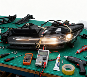 Échantillon disponible LED <span class=keywords><strong>Driving</strong></span> <span class=keywords><strong>Lights</strong></span> 12V DRL pour les tests - Product Image 3