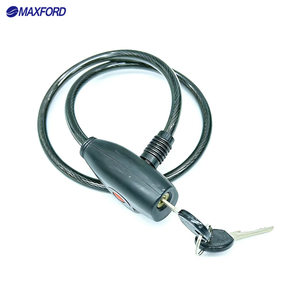 Lucchetto a Cavo MAXFORD per Bicicletta, Utensili Manuali OEM di Buona Qualità, Lucchetto con Chiave Impermeabile, Accessori per Bici e Scooter - Product Image 2