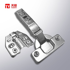 Charnière de porte de chambre en acier de style moderne, haute qualité, vente directe usine, avec fonction de fermeture amortie pour cuisine et appartement - Product Image 1