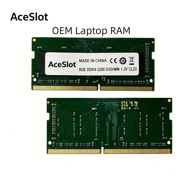 AceSlot Memoria DDR4 SODIMM Laptop RAM Notebook Memory 8GB 3200MHz 1.2V 260PIN for Laptop Upgrade