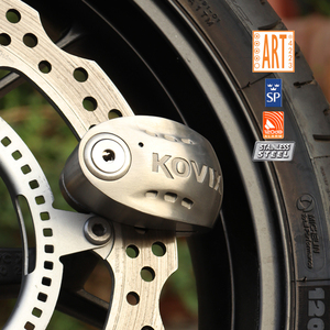 <span class=keywords><strong>Kovix</strong></span>, pasador de bloqueo de acero de alta calidad, bloqueo de disco, bloqueo de disco de motocicleta con alarma - Product Image 4